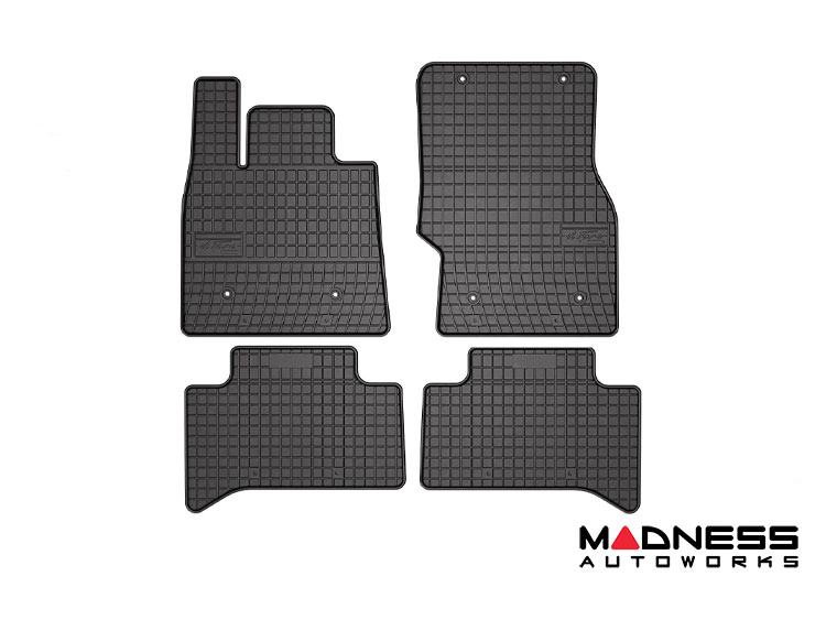 Maserati Grecale Floor Mats - All Weather - OMAC - Front + Rear